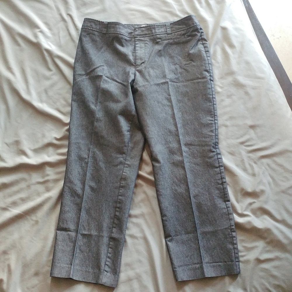 Like New Merona Black Denim Cropped Pants